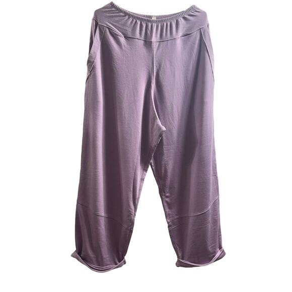 Free People NWOT Intimately Wide Leg Lounge Pants Purple Size‎ X-Small - Picture 1 of 4